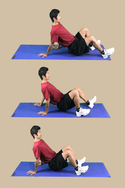 体幹トレーニング-クラブの実践画像